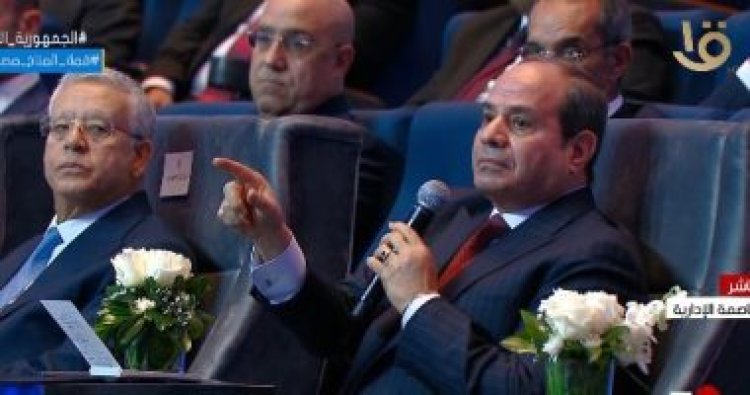 الرئيس السيسي: «لولا حقل ظهر كان زمان مصر مطفية»