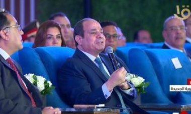 الرئيس السيسي: «المتبقي من المياه لكل مواطن لا يكفي»