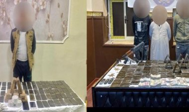 «مليون و890 ألف جنيه».. ضبط 27 كيلو حشيش بحوزة 4 أشخاص بالمنوفية 