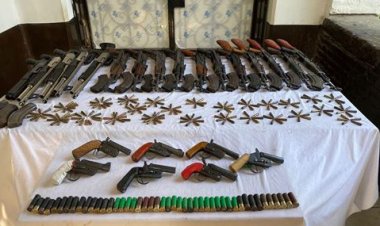 ضبط 23 قطعة سلاح خلال حملة أمنية بأسيوط