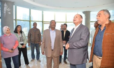 محافظ أسيوط يتفقد أعمال التشطيبات النهائية لمبنى حي غرب