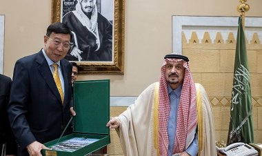 السعودية.. أمير منطقة الرياض يستقبل رئيس مجلس الشيوخ التايلندي
