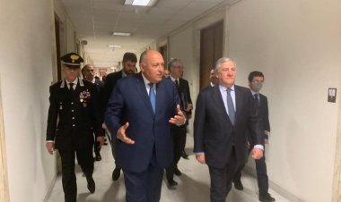 وزير خارجية إيطاليا يستقبل سامح شكرى فى روما