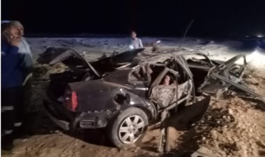 شاب وفتاة.. ننشر أسماء ضحايا حادث انقلاب ملاكي على صحراوي قنا (صورة)