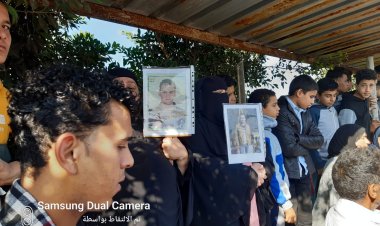 الآلاف من محافظة كفر الشيخ يشيعون جثمان الشاب المتوفي بالسعودية