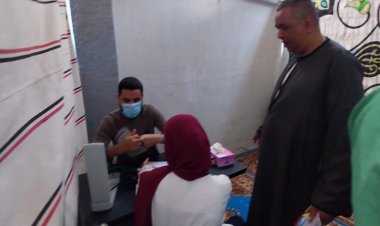 مستقبل وطن بالقليوبية ينظم قافلة طبية تخصصية بقرى بنها