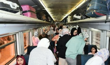 وزارة الرياضة تواصل فاعليات الفوج الثاني من قطار الشباب إلى الأقصر وأسوان