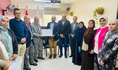 مياه القليوبية تتسلم شهادة المأمونية لمحطة القناطر الخيرية المرشحة