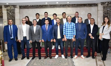 وزير الرياضة يجتمع باللجنة المنظمة لكأس حياة كريمة