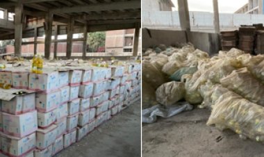 ضبط 125 طن زيت طعام منتهية الصلاحية في الغربية