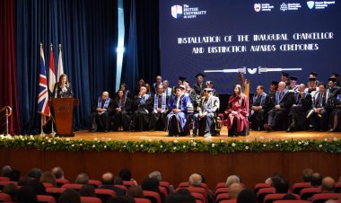 «السعيد» تشارك بحفل تنصيب د.يعقوب كأول رئيس شرفي للجامعة البريطانية بمصر