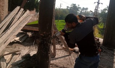 محافظ أسيوط:  إزالة 8 حالات تعد على أراضي زراعية وأملاك الدولة