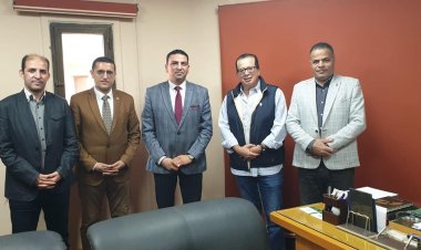 وكيل وزارة الرياضة بالشرقية يلتقي الأمين العام لجمعية مستثمري العاشر من رمضان