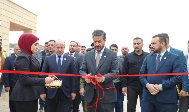 وزير التعليم العراقي يفتتح مجمع الأقسام الداخلية للطالبات بجامعة تكريت