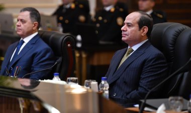 الرئيس السيسي يشهد اختبارات كشف الهيئة في أكاديمية الشـرطة