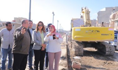 محافظ دمياط تتابع الأعمال النهائية بمشروع إنشاء كوبري بمدخل كفر البطيخ