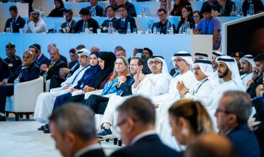 عبدالله بن زايد وخالد بن محمد بن زايد يشهدان الافتتاح الرسمي لـ«حوار أبوظبي للفضاء»