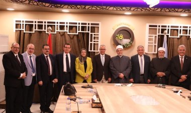 رئيس جامعة الأزهر يستقبل فريق ضمان الجودة لمراجعة برنامج أصول الدين