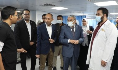 محافظ المنيا يتابع انتظام الخدمة الصحية بمستشفى التأمين الصحي