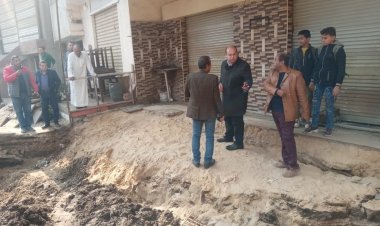 نائب محافظ الجيزة يتابع تنفيذ مشروعات الخطة الاستثمارية للتطوير والرصف بالبدرشين