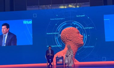 وزير الرياضة يلقى كلمة فى جلسة «تمكين الشباب والفرص المستقبلية»