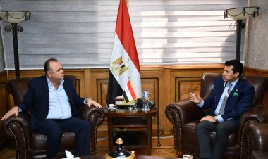 وزير الرياضة يناقش مع «المتحدة» البرامج المشتركة لاكتشاف ورعاية الموهوبين