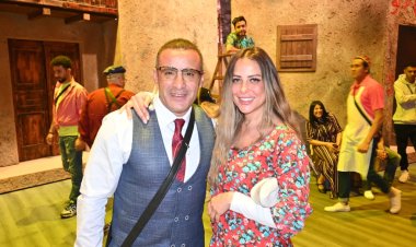 في أول يوم عرض.. إقبال جماهيري على مسرحية «سيدتي الجميلة» بموسم الرياض (صور)