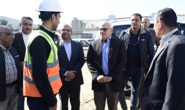 محافظ بورسعيد: الانتهاء من أعمال  إنشاء مصنع إنتاج الغازات قريبا