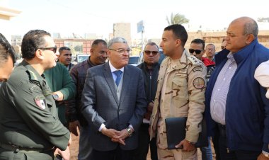 مياه المنيا: جولات ميدانية لمتابعة تنفيذ أعمال إحلال وتجديد خط حي غرب