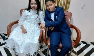 عرايس «كي جي تو»..  خطوبة طفلين بالشرقية.. والجد: «مش عايزهم يتفرقوا بعد ما أموت»