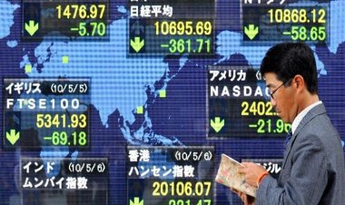 انخفاض مؤشرات البورصة اليابانية في ختام تعاملاتها اليوم