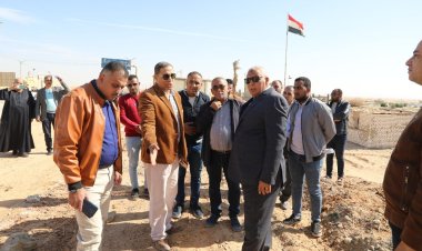 محافظ الوادي الجديد يتفقد الموقف التنفيذي لمجمع المصالح الحكومية المميكن