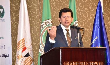 وزير الرياضة يفتتح فاعليات مؤتمر الشباب وتعزيز العمل العربي المشترك