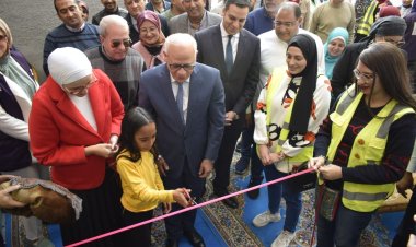 محافظ بورسعيد يفتتح مشروع مؤسسة مشكاة نور للتعليم الناشيونال