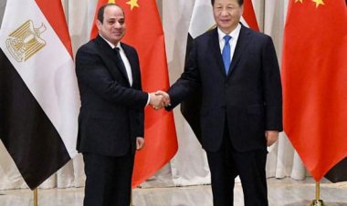 الرئيس السيسى يلتقى نظيره الصينى «شى جين بينج»  فى الرياض