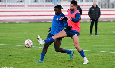 مران الزمالك.. تدريبات بدنية للاعبين لرفع معدل اللياقة البدنية