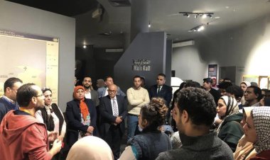 بالصور.. وفد الفنون الجميلة بجامعة الإسكندرية يشيدون بمحتويات متحف كفر الشيخ