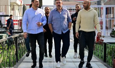 «فيتوريا» يزور نادي الزمالك ويجتمع بـ أمير مرتضى منصور