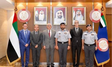 قائد عام شرطة أبوظبي يلتقي وفد «الشرطة المغربية»
