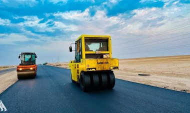 الإعمار: إنجاز 85 %  من مشروع طريق «بتيرة - فجر - ال بدير»  في ميسان