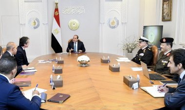الرئيس السيسى يستقبل باتريس كين رئيس مجلس إدارة شركة تاليس الفرنسية