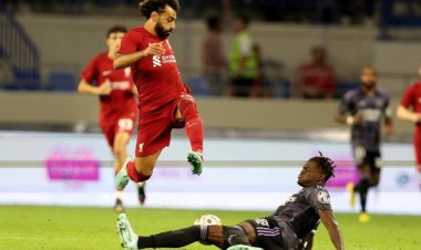 صلاح يهدر ركلة جزاء.. ليون يفوز على ليفربول في كأس سوبر دبي