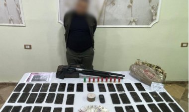 8 كيلو حشيش وهيدرو .. «الداخلية»  تكشف ملابسات القبض على «أبو كيان»   بالمنوفية 