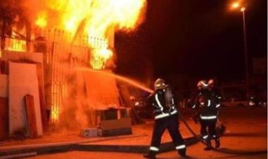 «نتيجة ماس كهربائي».. المعاينة الأولية في حريق محل أحذية بالبساتين
