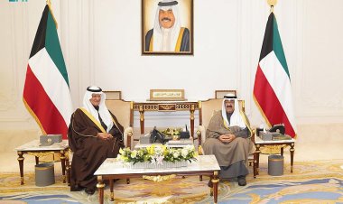 ولي عهد الكويت يستقبل وزير الطاقة السعودي بقصر بيان اليوم الاثنين