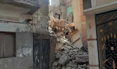 مصرع سيدة وإصابة 4 آخرين في انهيار منزل بأسيوط