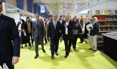القاضي زيدان يزور معرض العراق الدولي للكتاب
