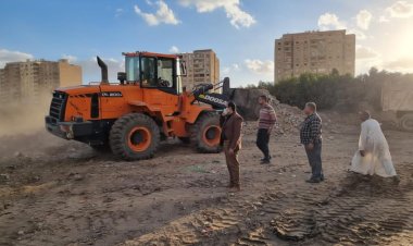 رفع كفاءة التحويلة المرورية المؤدية لمطلع الدائرى للقادم من المريوطية