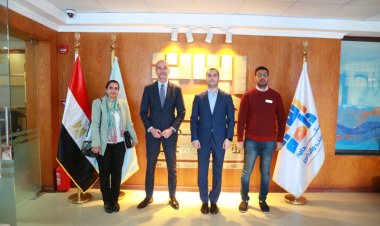 محافظ كفر الشيخ يستقبل قنصل فرنسا بالإسكندرية لتفقد مركز استدامة للتدريب