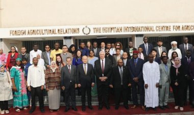 وزير الزراعة يسلم شهادات التدريب لـ 59 مبعوثا من 30 دولة إفريقية وآسيوية وأوروبية